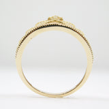 14K Yellow Gold  Ladies Fancy Tiara CZ Ring - Grace Fine Gold